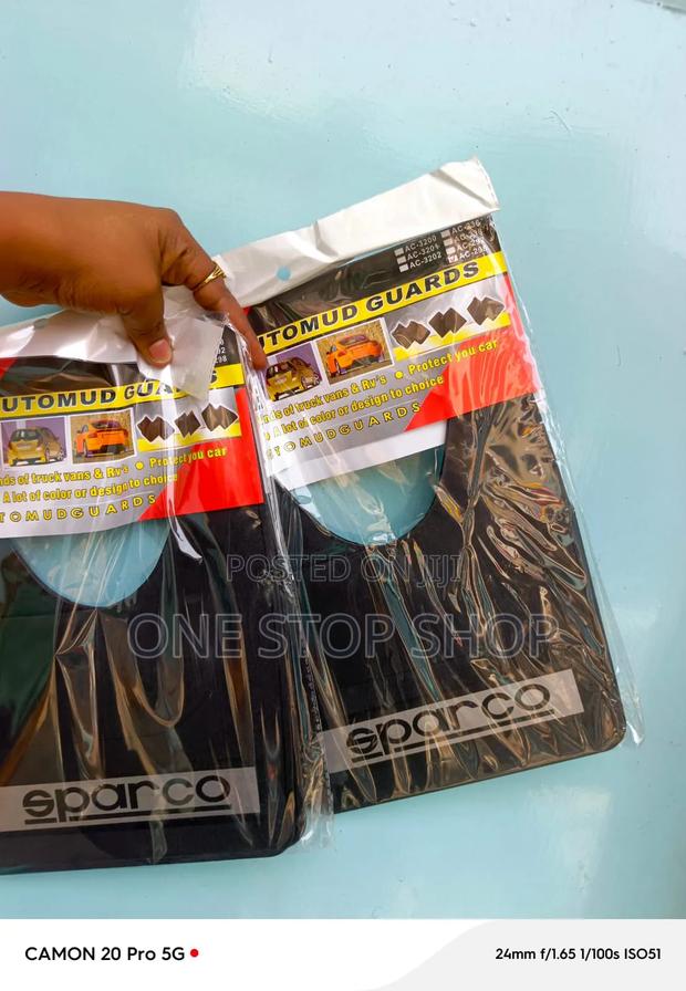 Sparco Mudflaps Guards Built to Shield Car Lower Body From Mud,rocks