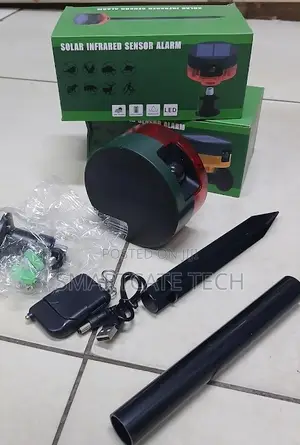 Solar Motion Detector Alarm for Homes Shops