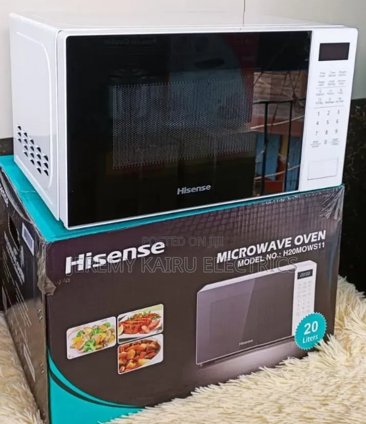 Hisense 20Litres Digital Microwave (White