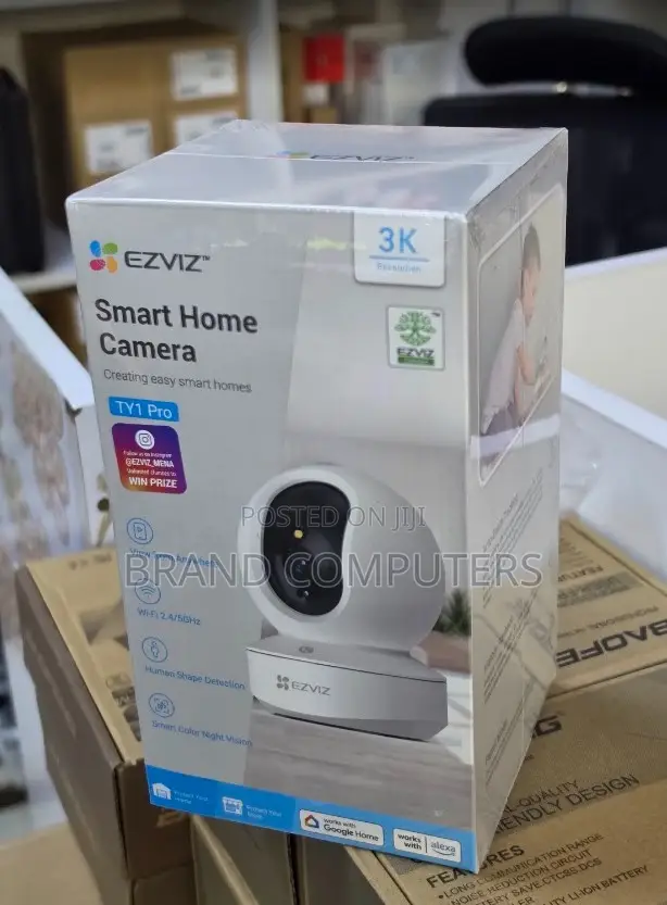 EZVIZ TY1 Pro 5MP Smart Pan Tilt Camera