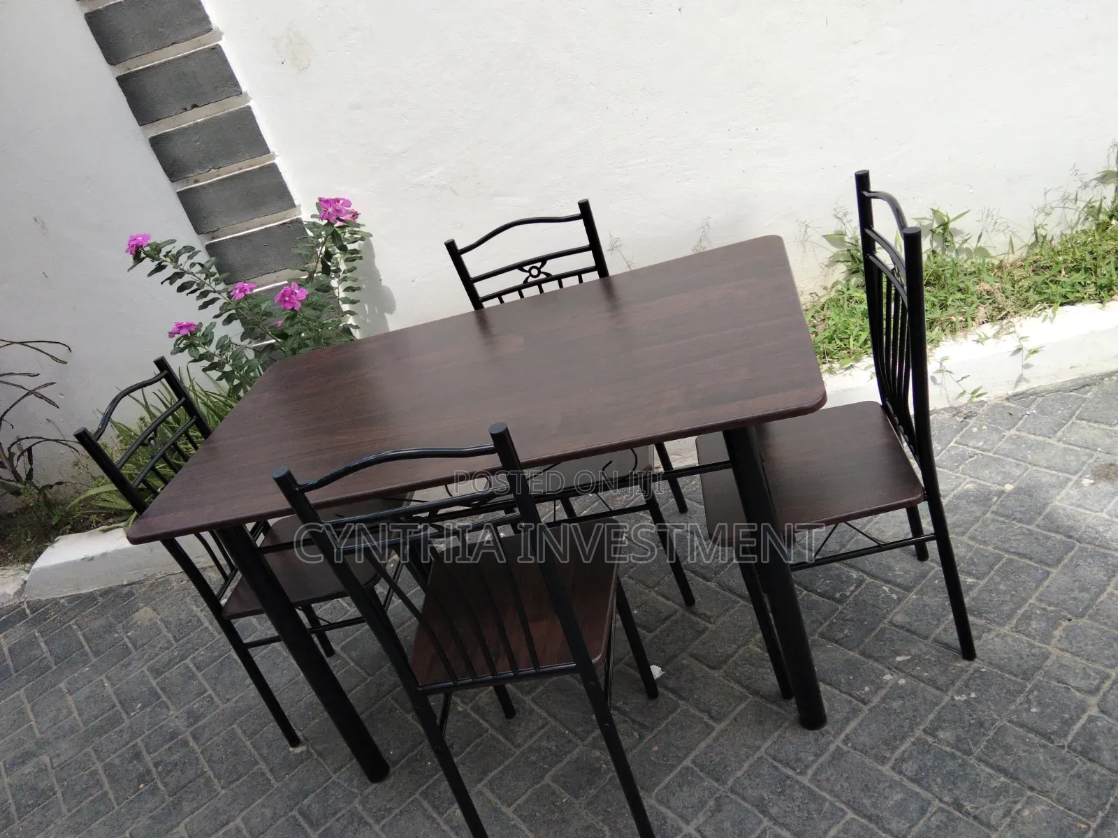 Dark Brown Dining Table