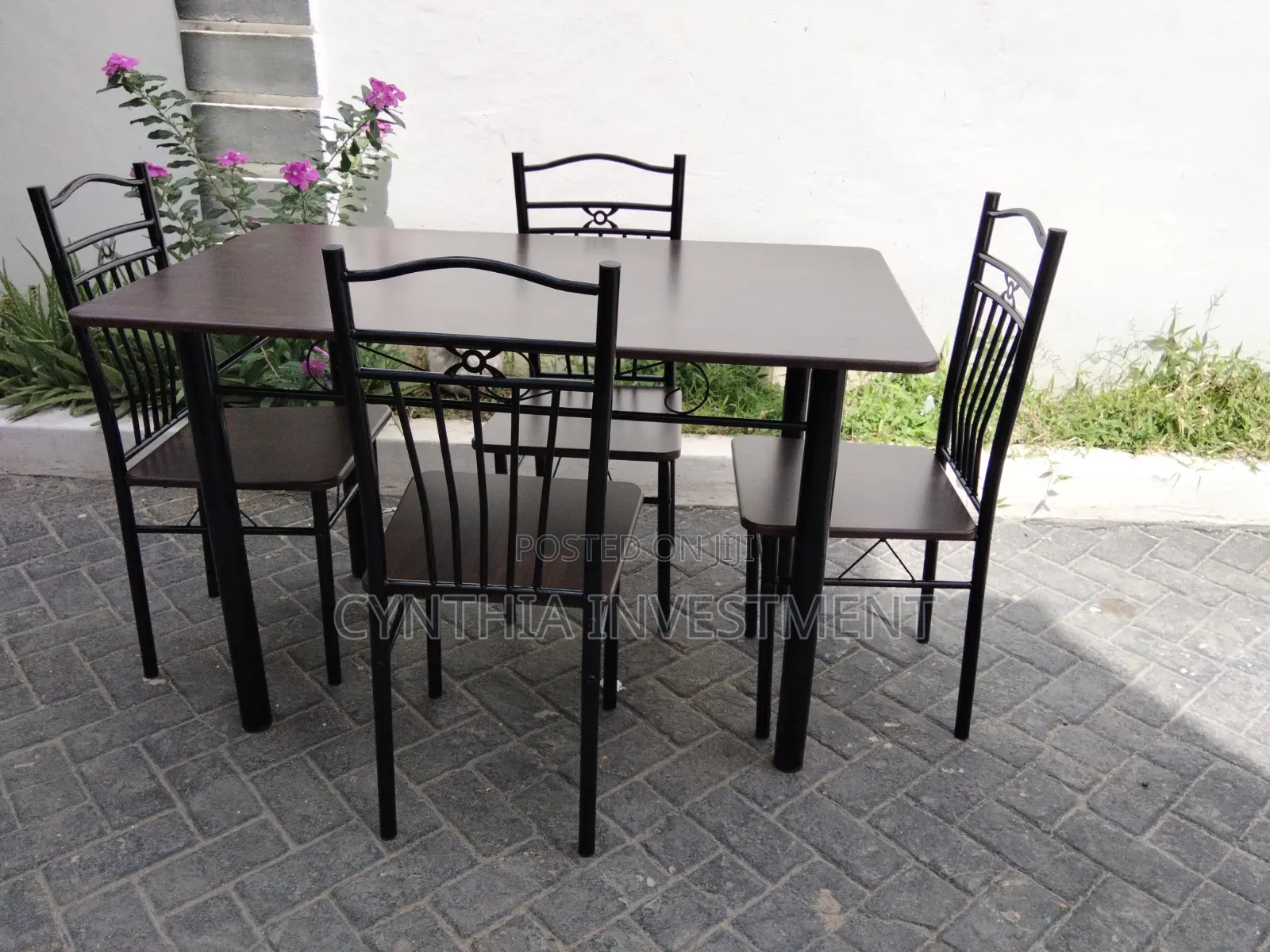 Dark Brown Dining Table