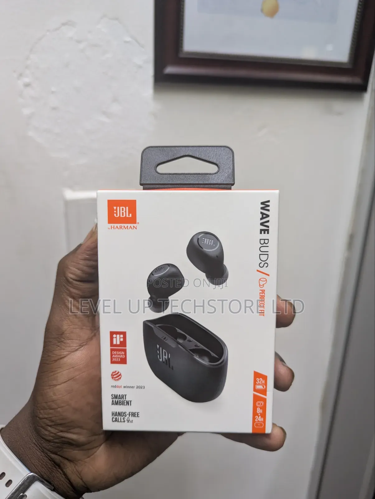 JBL Wave Buds(Black)