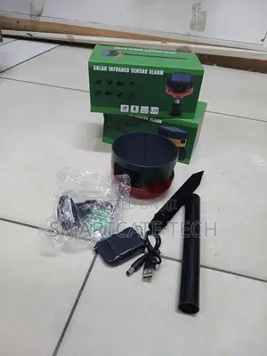 Solar Intruder Detection Alarm With PIR Sensor