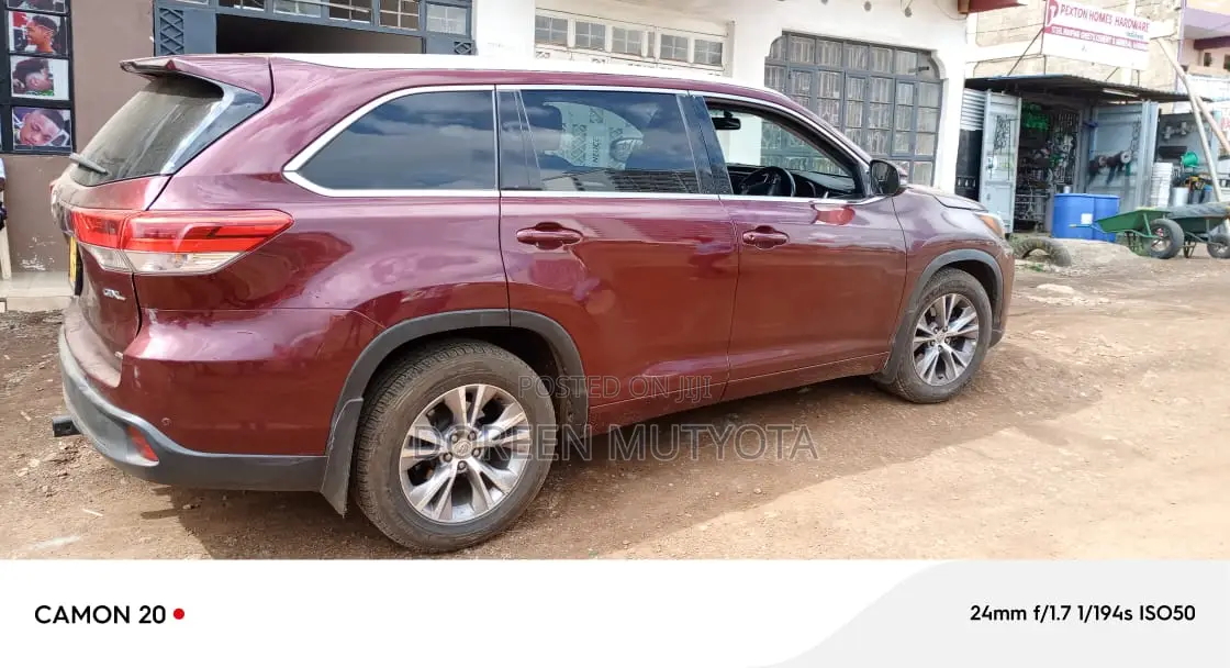 Toyota Highlander 2014 Maroon