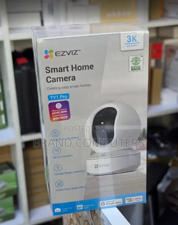 5MP Ezviz TY1 Smart Wi-Fi Pan Tilt Camera Wireless Home Office Camer