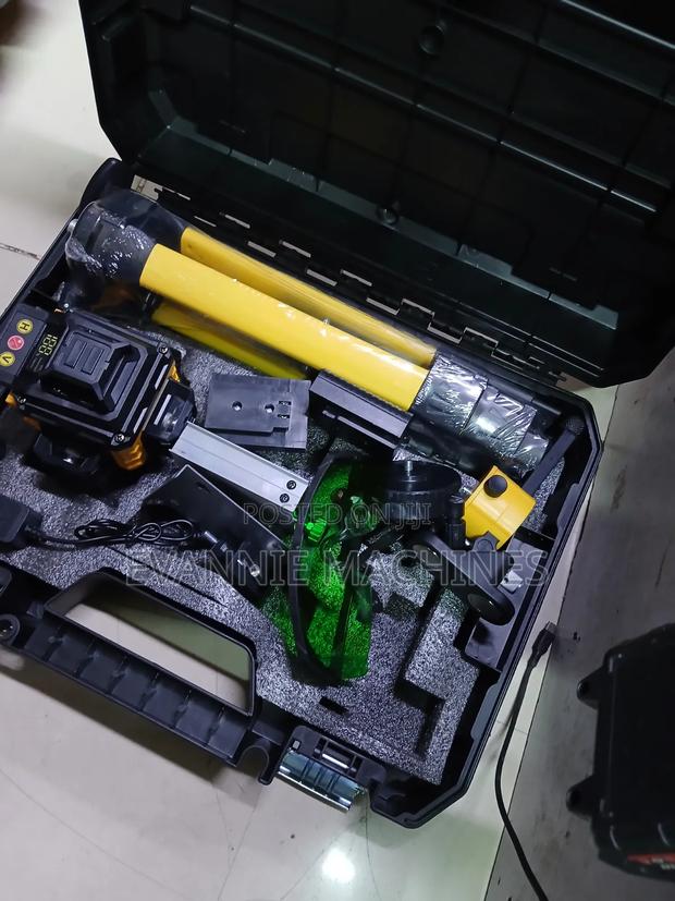 16-Line 360° Self-Leveling Green Beam Laser Level Kit