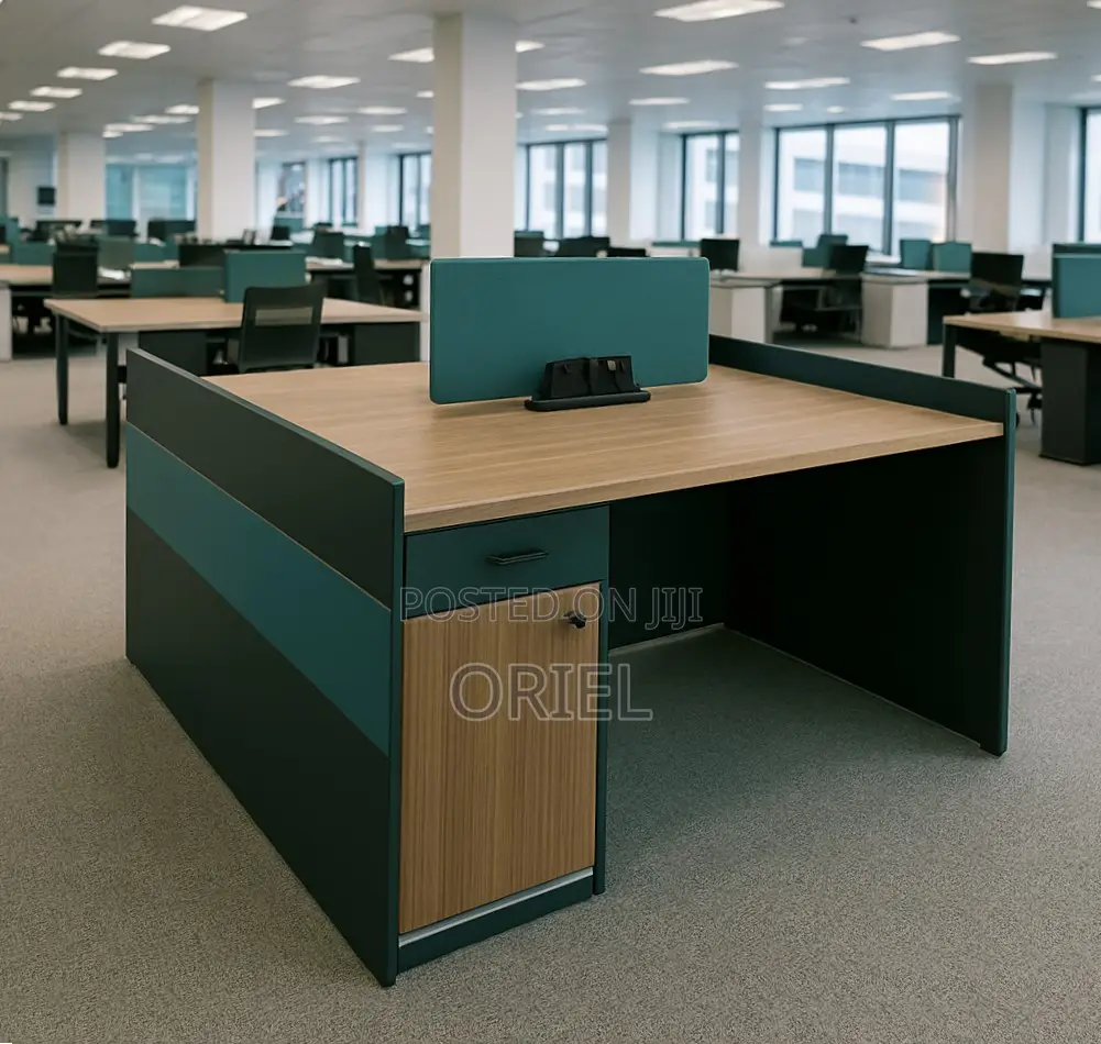 2-Seater Office Workstation : Imported Staff Workstation