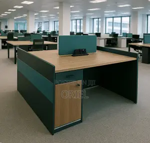 2-Seater Office Workstation : Imported Staff Workstation