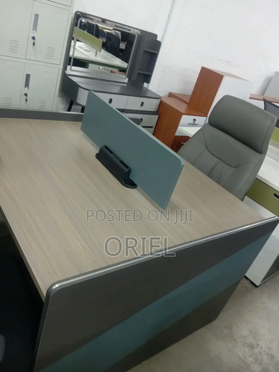 2-Seater Office Workstation : Imported Staff Workstation