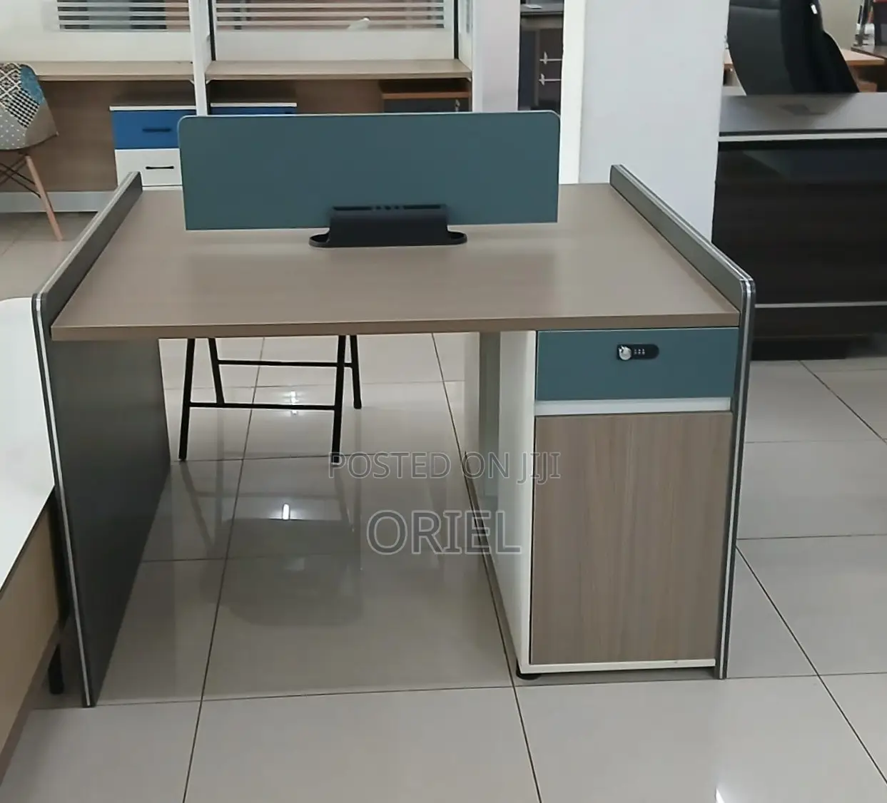 2-Seater Office Workstation : Imported Staff Workstation