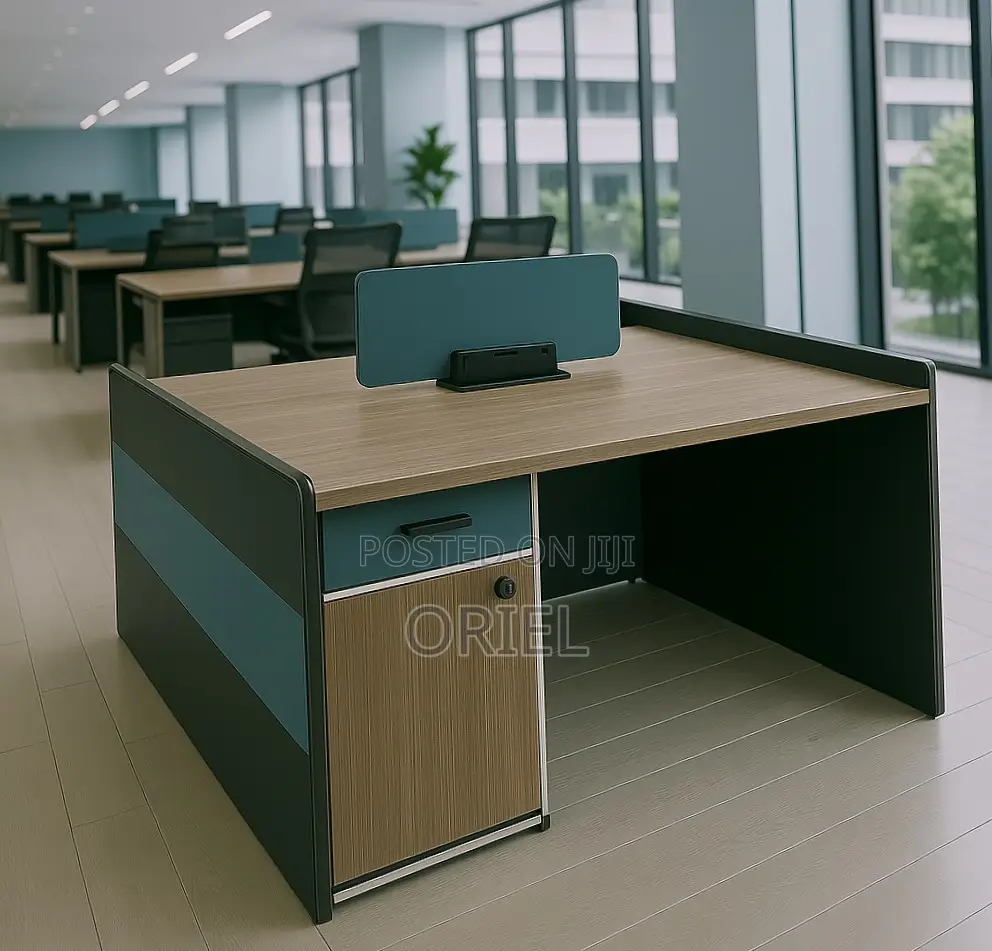 2-Seater Office Workstation : Imported Staff Workstation