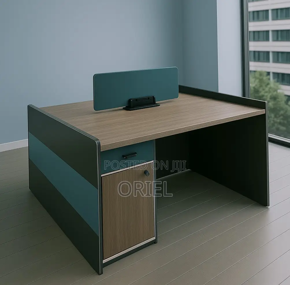 2-Seater Office Workstation : Imported Staff Workstation