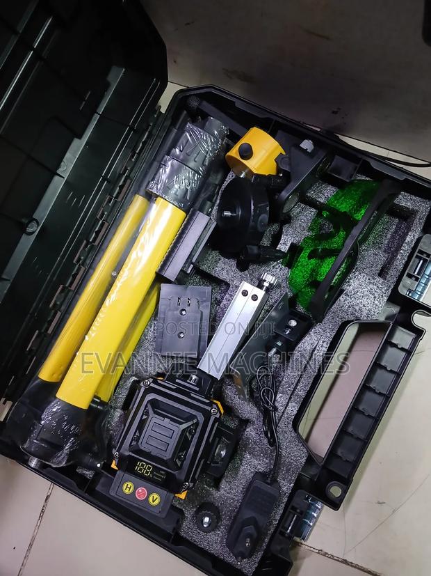 16-Line 360° Self-Leveling Green Beam Laser Level Kit