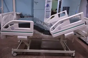 Three Crank Electric Icu Beds With Mattresses
