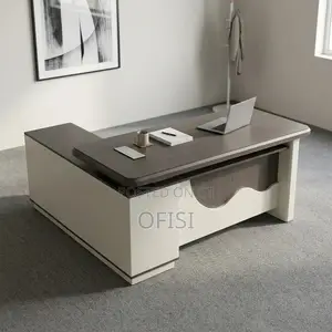 Office Desk; 180cm L-Shaped Manager’s Desk