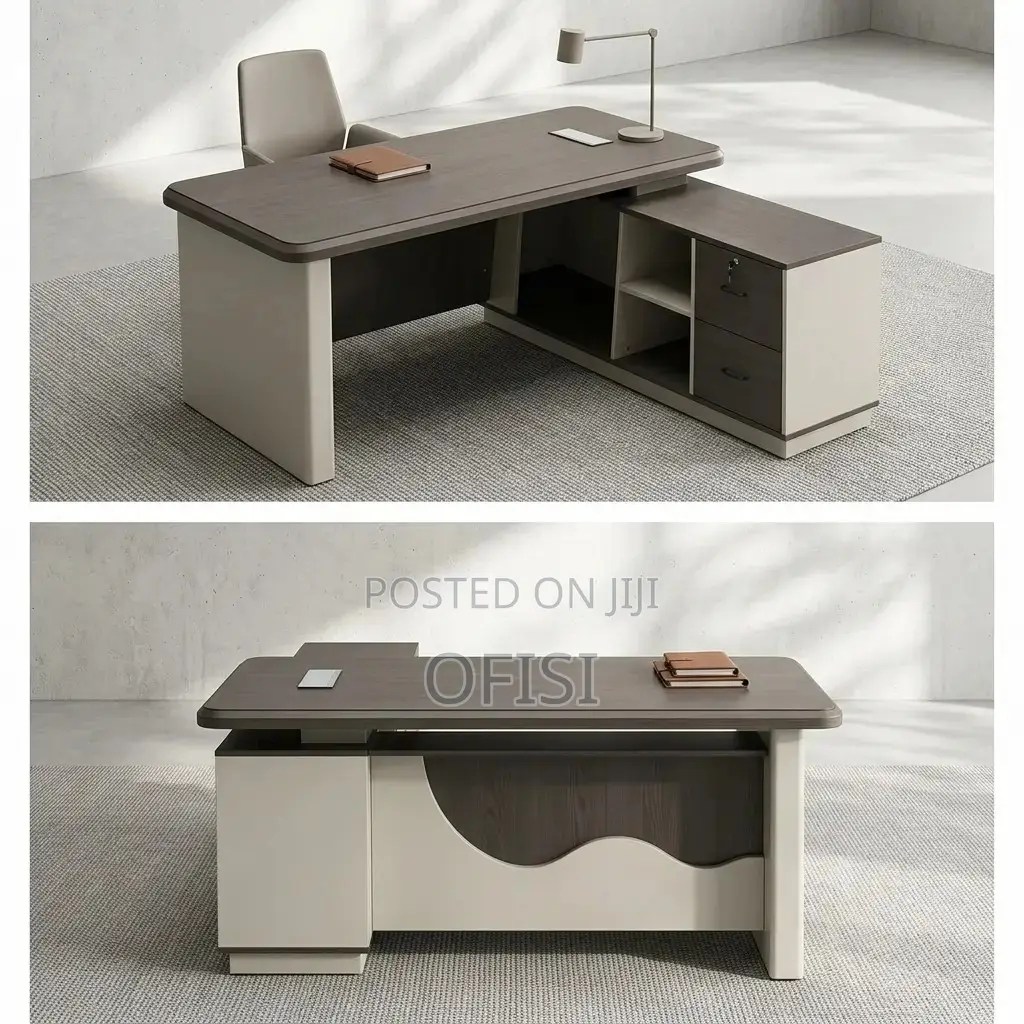 Office Desk; 180cm L-Shaped Manager’s Desk