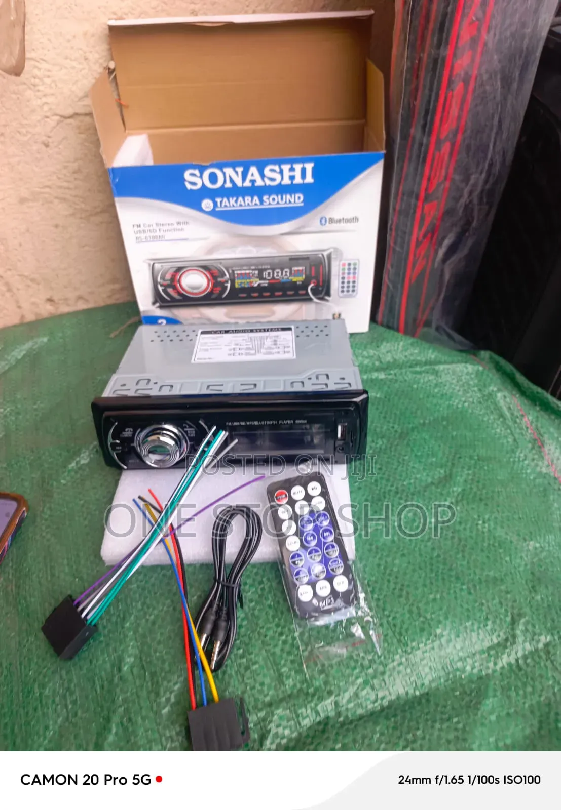 Sonashi Takara Sound Bluetooth Car Radio Single-Din