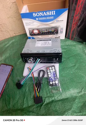 Sonashi Takara Sound Bluetooth Car Radio Single-Din