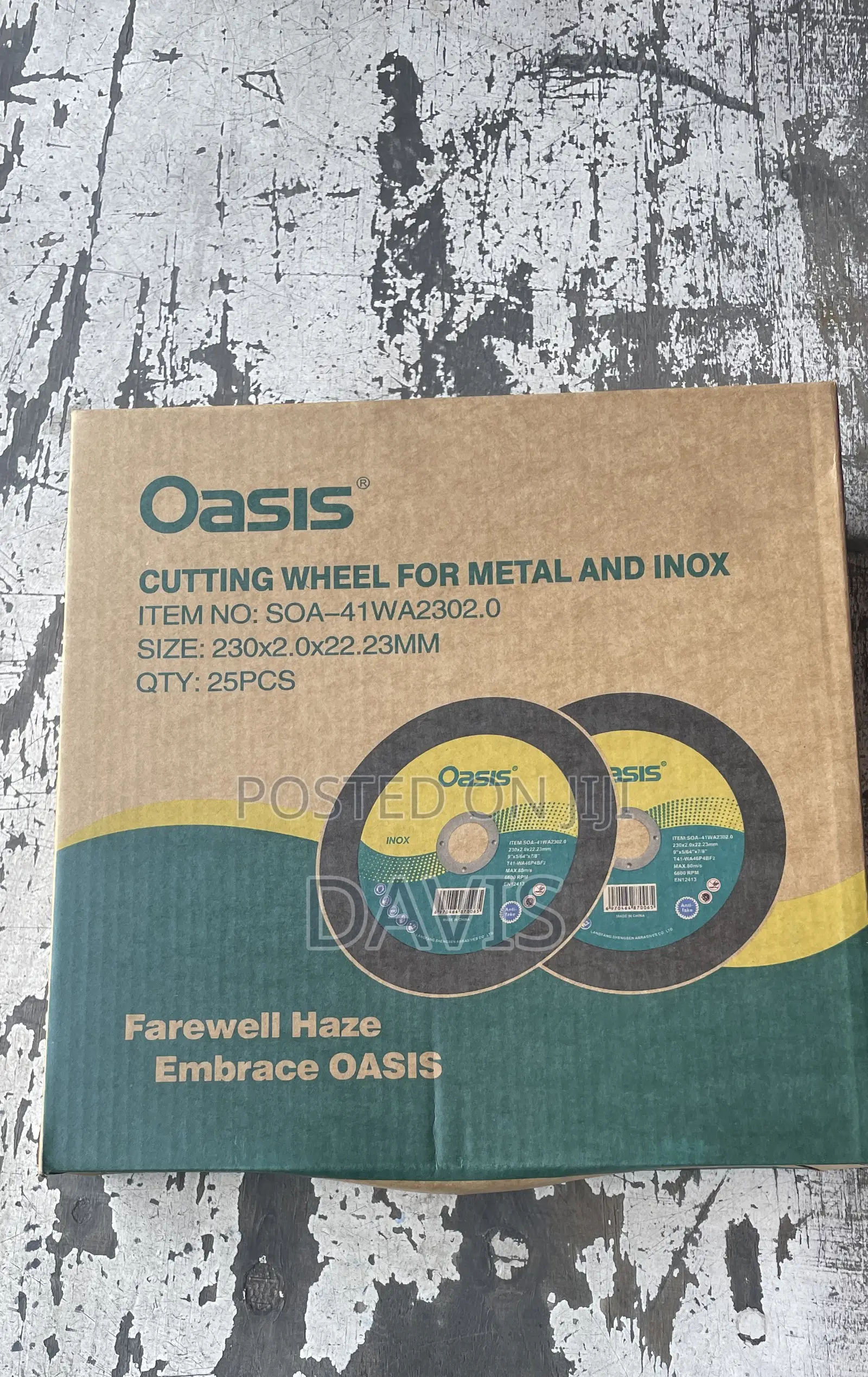 Oasis 9” Cutting Discs