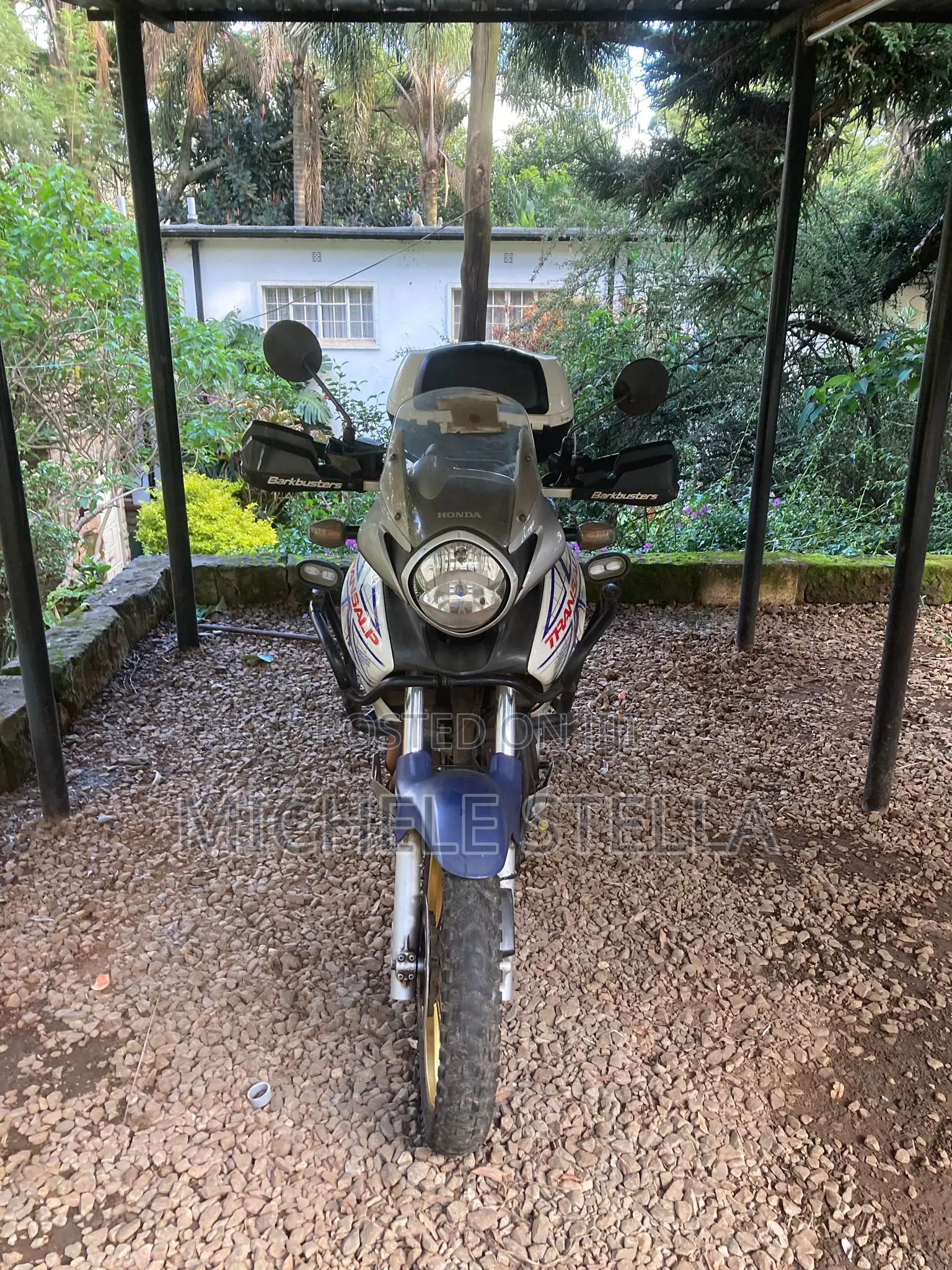 Honda Transalp XL600V 2011 White