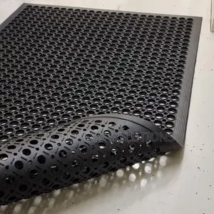 Outdoor Rubber Entrance Mats 120x80cm | Weatherproof Ramp Mat