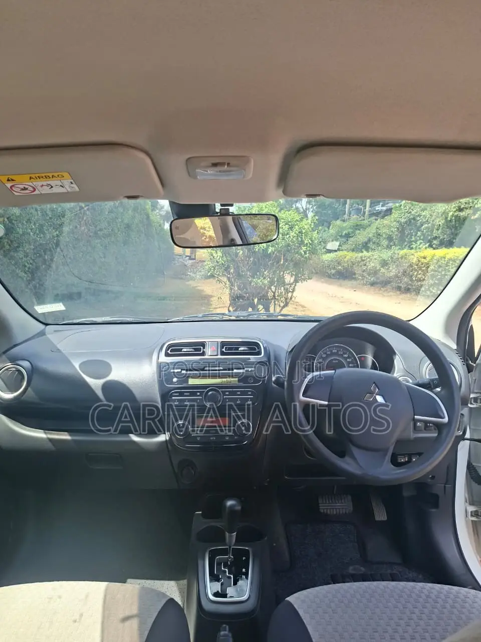 Mitsubishi Mirage 2017 White