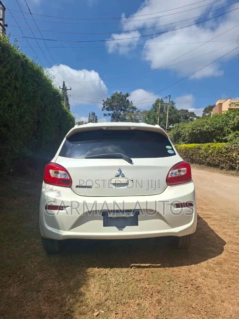 Mitsubishi Mirage 2017 White