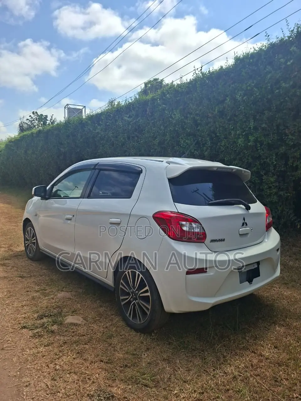 Mitsubishi Mirage 2017 White