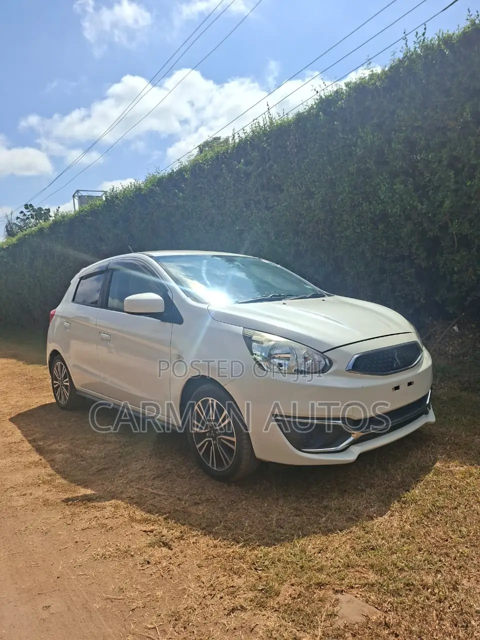 Mitsubishi Mirage 2017 White