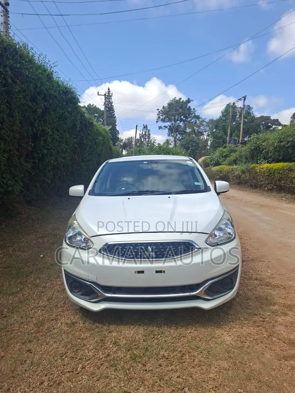 Mitsubishi Mirage 2017 White