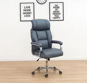 Office Chair : PU Leather Executive Office Chair - Swivel