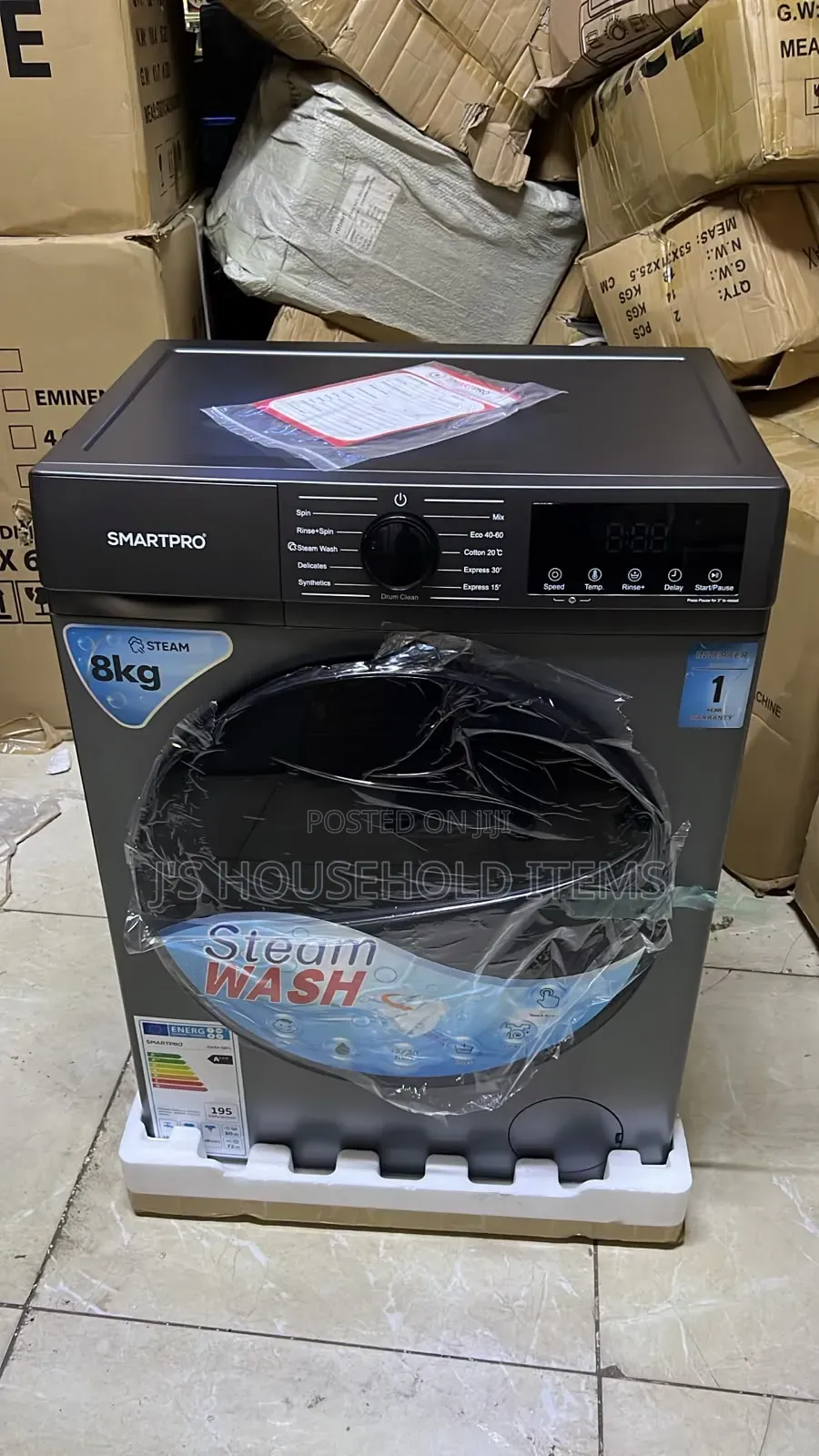 Smartpro 8kg Front Load