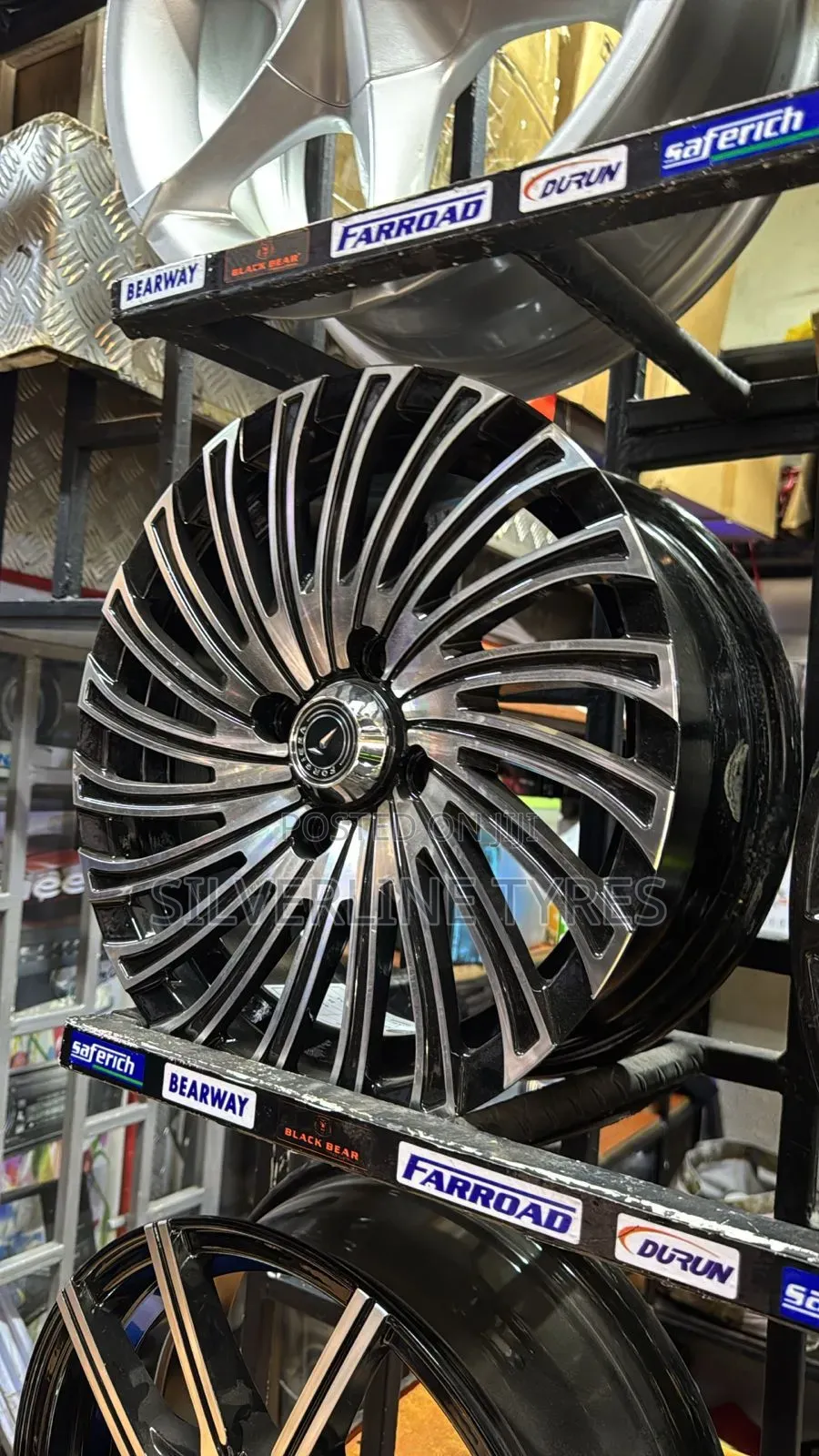 Rim 14 4holes Blacksilver