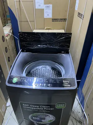 Syinix 12KG Top Load Washer – Large Capacity Easy Cleaning