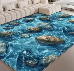 Anti-Slip 7by10 3d Carpets
