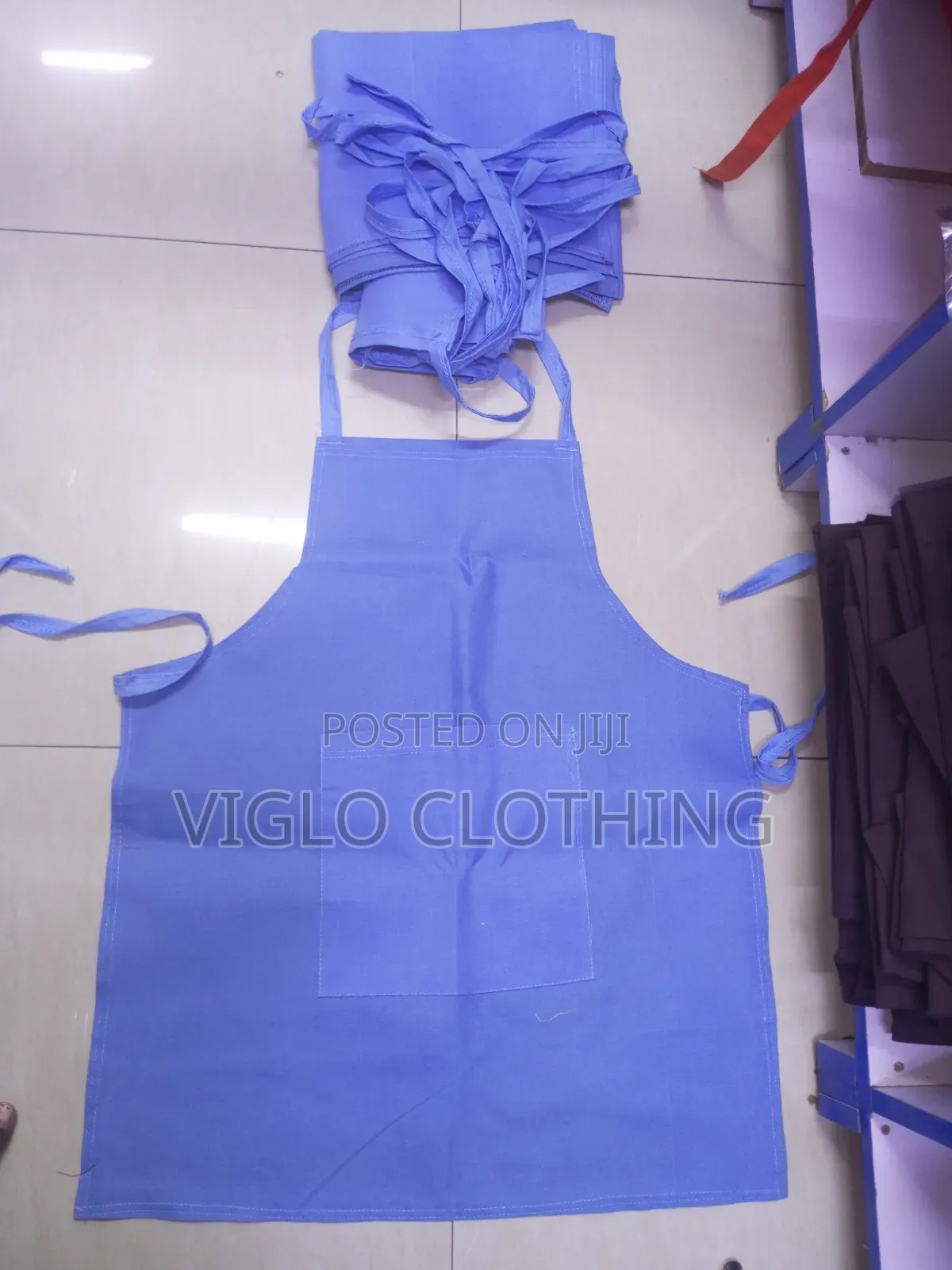 Sky Blue Heavy Events Aprons