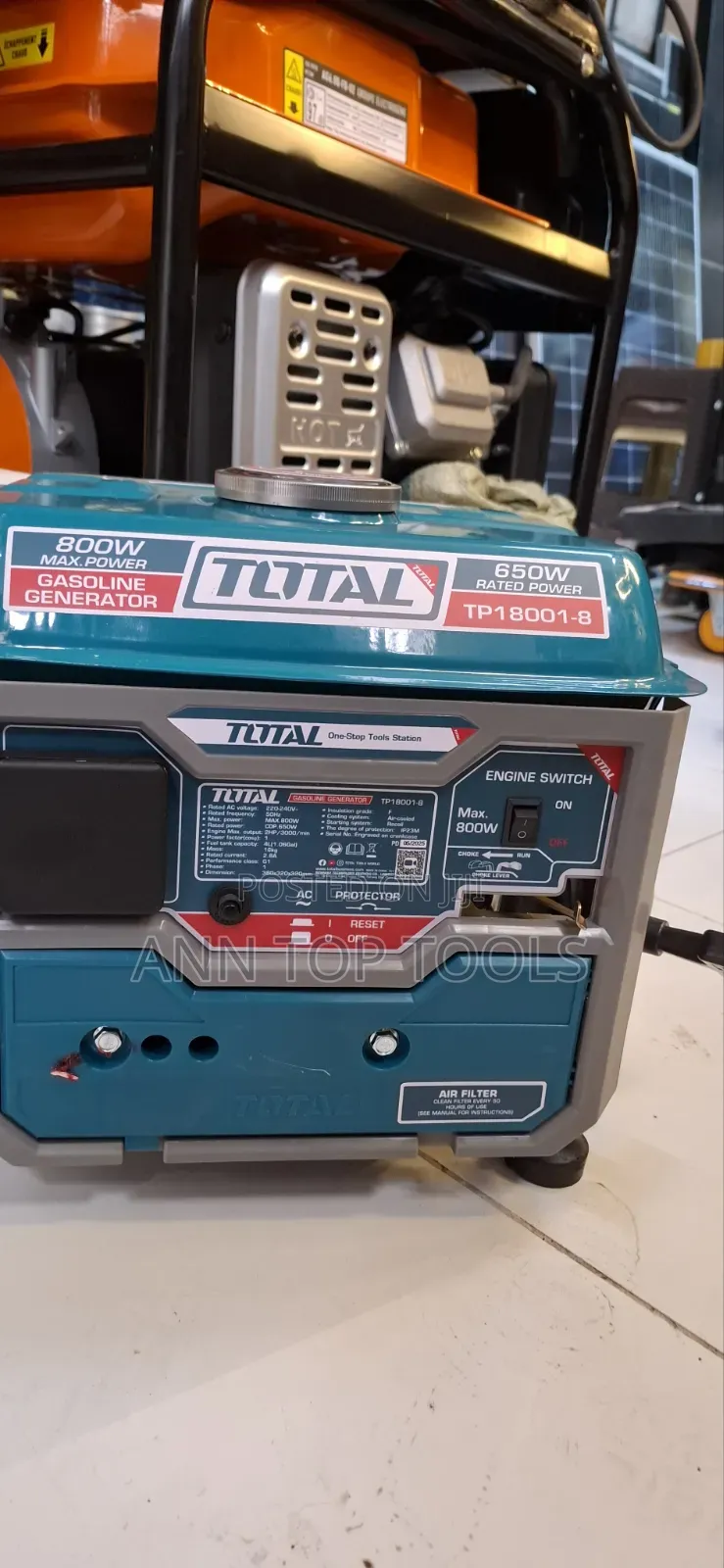 Total 800 Watts Generator