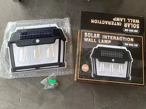 Solar Wall Lamp With Photocell and Motion Sensor