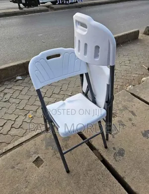 White Foldable Travel Chairs