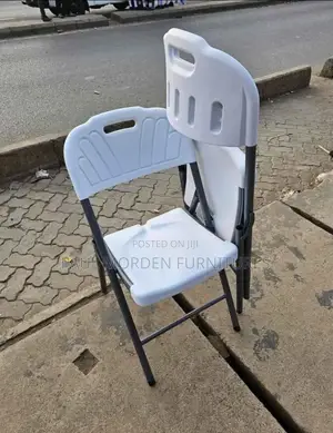 White Foldable Travel Chairs