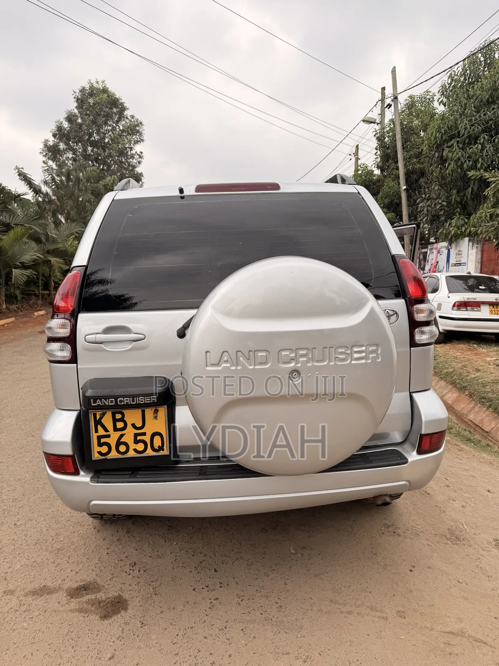 Toyota Land Cruiser Prado 2004 Silver