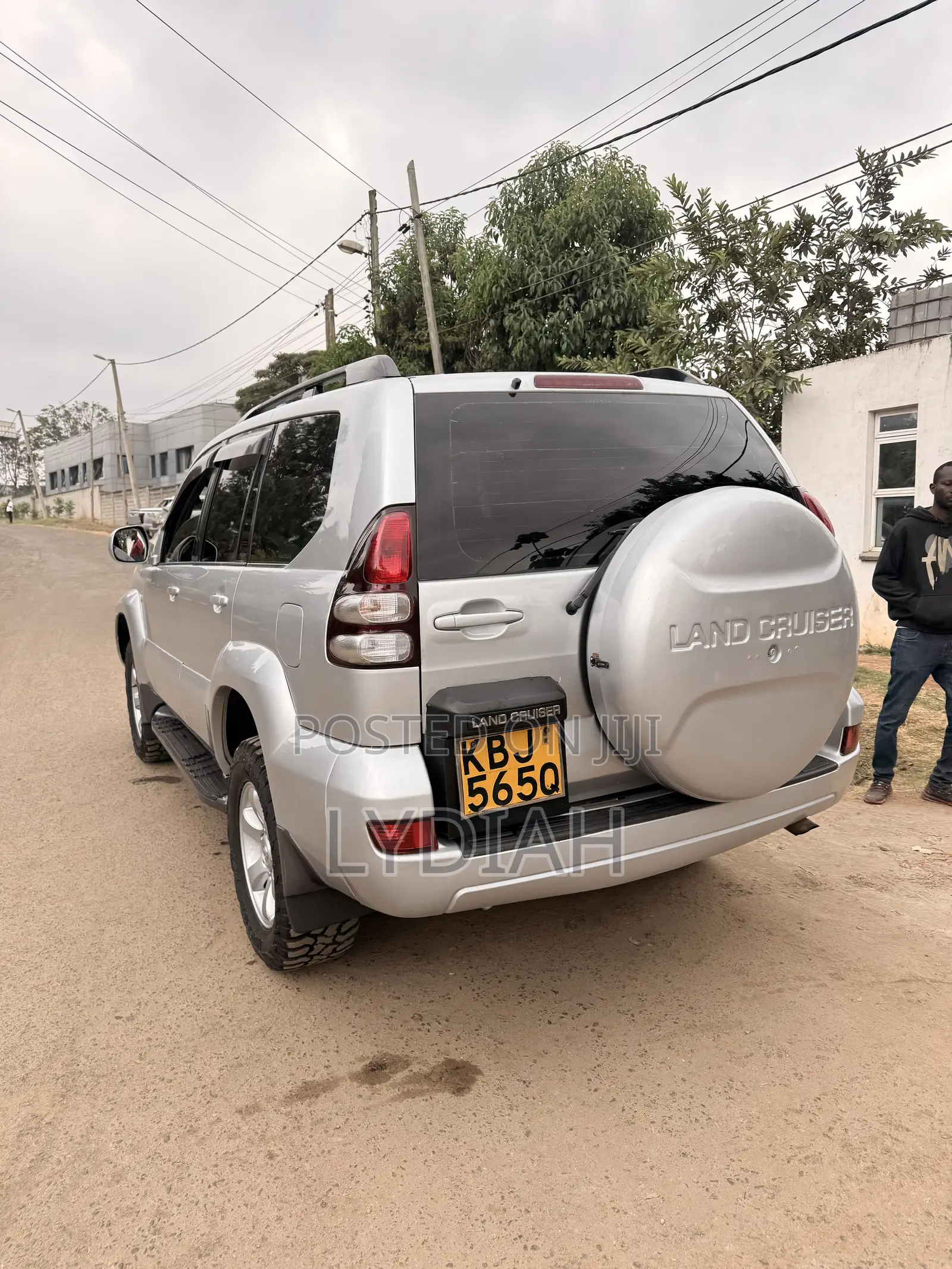 Toyota Land Cruiser Prado 2004 Silver