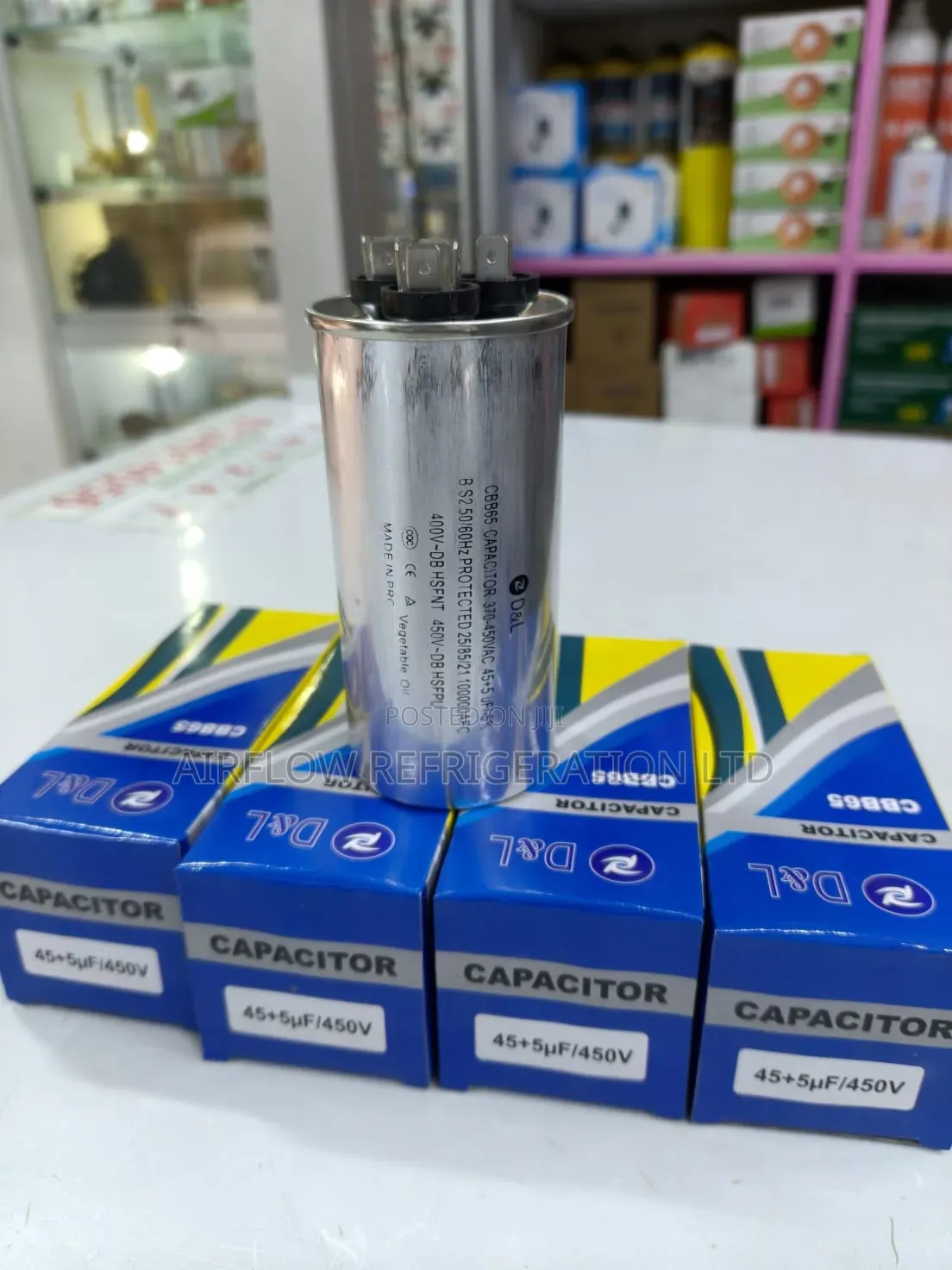 Air Conditioner Capacitors Different Sizes 35úf, 45úf, 55úf, 60úf
