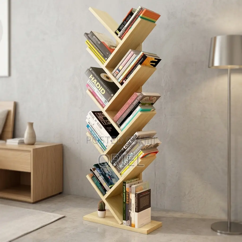 Office Bookshelf : Home Office Standing Book Storage Rack