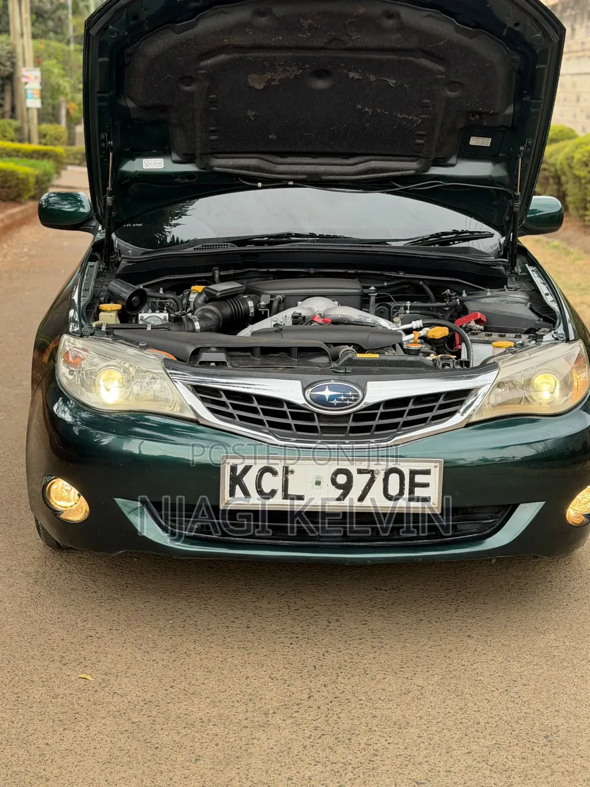 Subaru Impreza 2010 Green