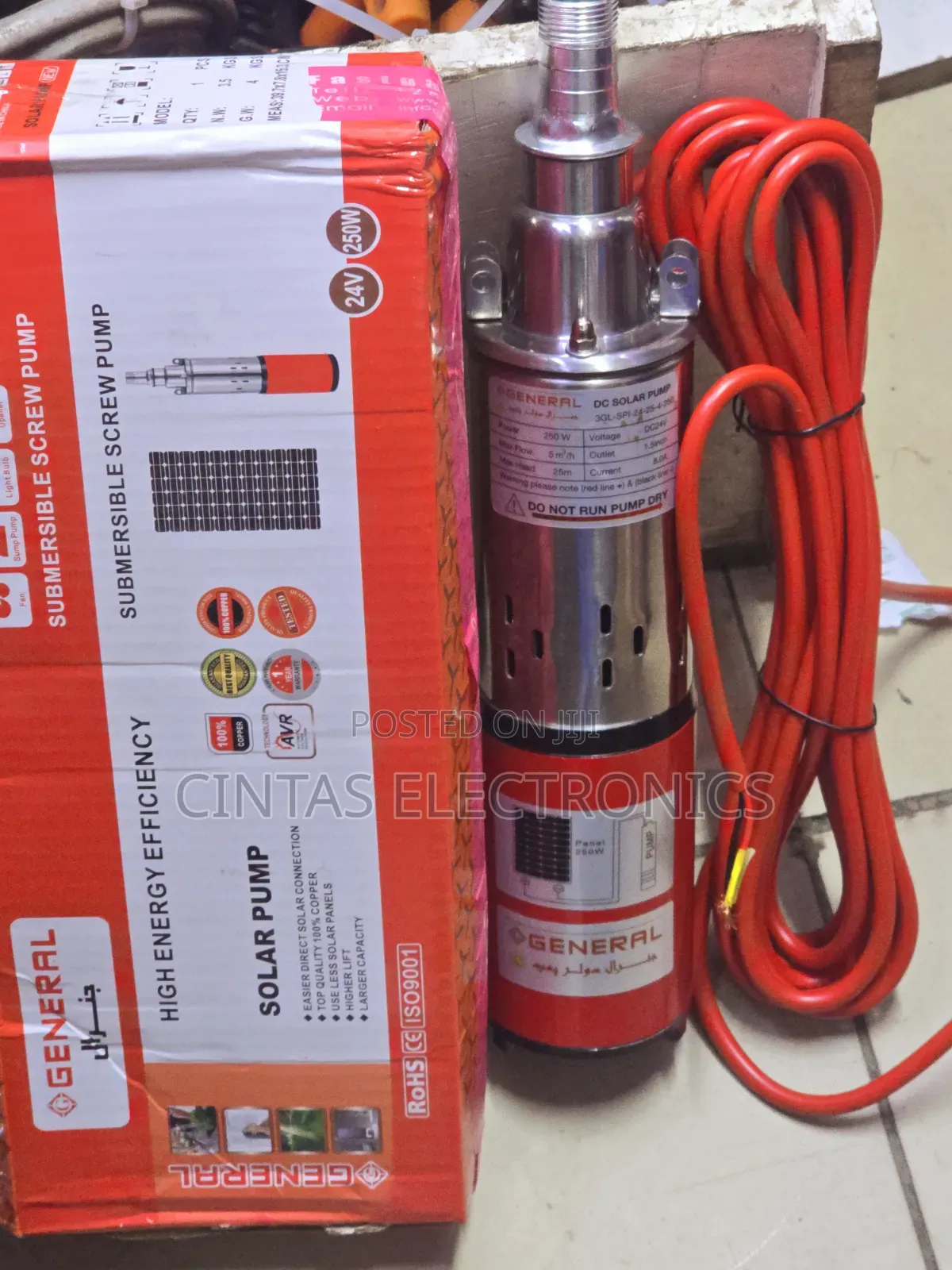 Solar Pump 250w