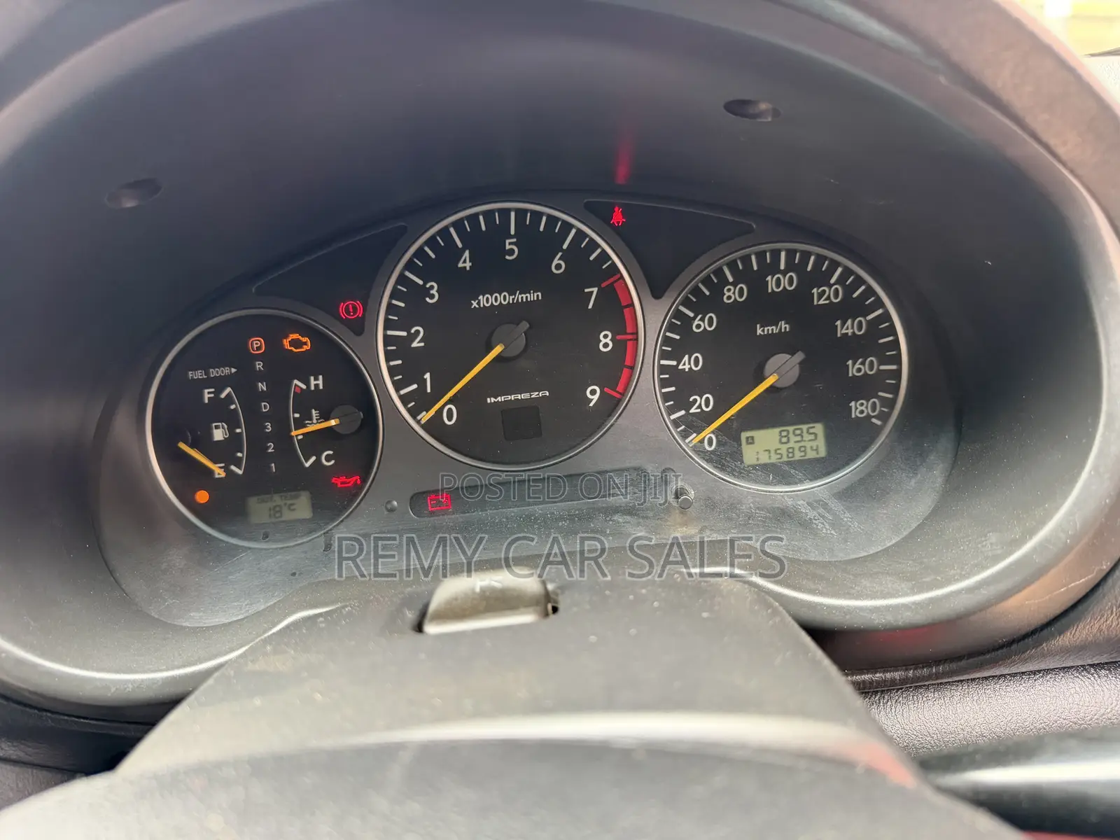Subaru Impreza 2001 Gray