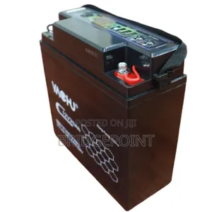 Yachu Deep Cycle Solar Battery 12V 20Ah With USB and Bulb Ports
