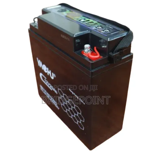 Yachu Deep Cycle Solar Battery 12V 20Ah With USB and Bulb Ports